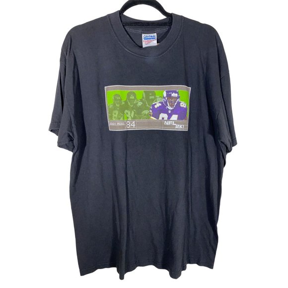 Vintage Randy Moss Shirt 2001 NFL 2K1 Randy Moss Shirt - Picture 1 of 3